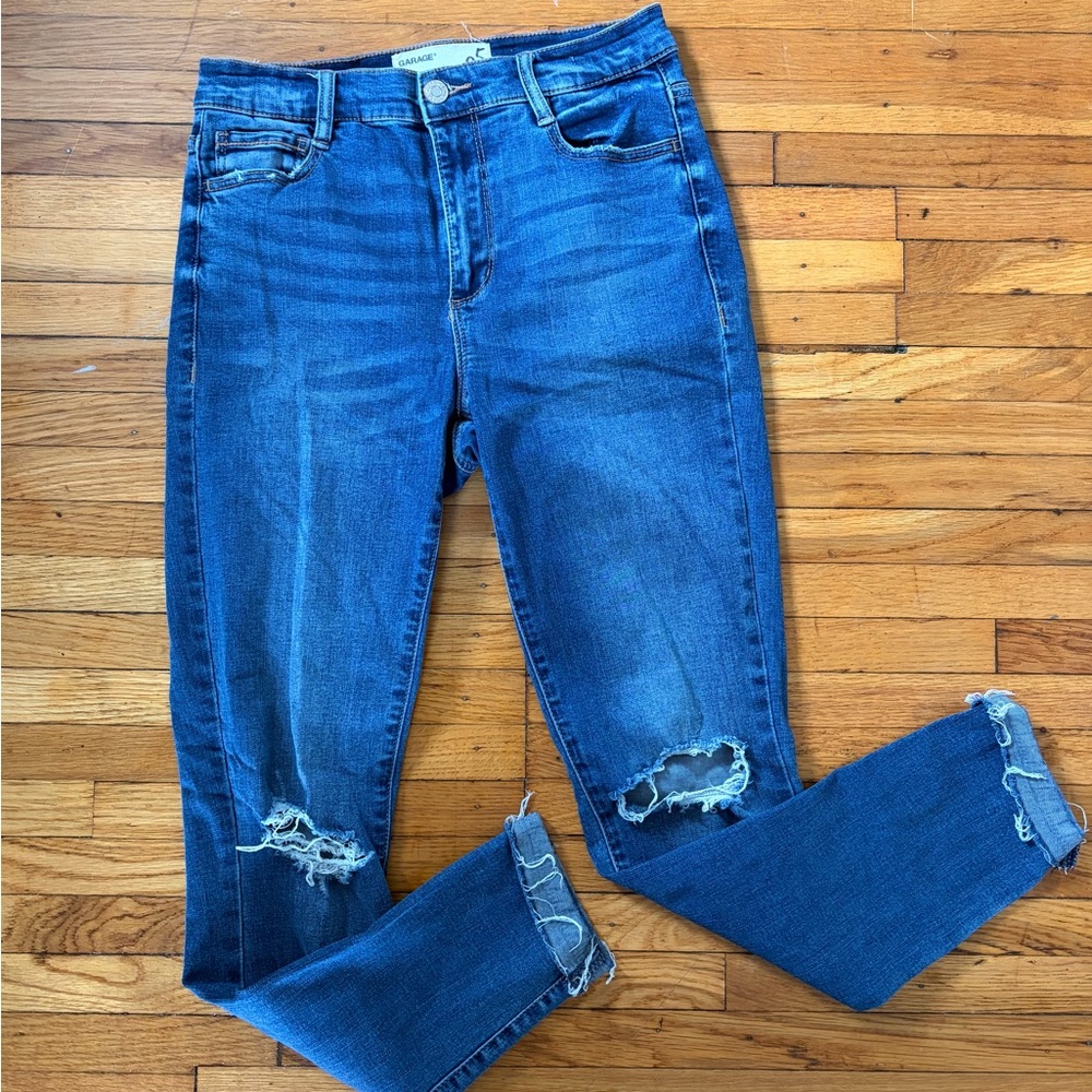 Garage Women's Skinny Jeans in Blue